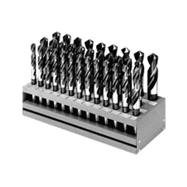 Morse Silver and Deming Drill Set, Series 8040R, Imperial System of Measurement, 12 Minimum Drill Bit S 18112 - main